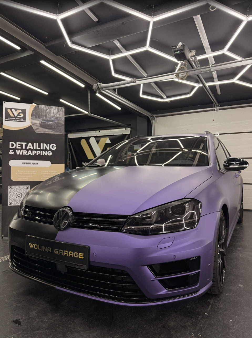 VW Golf Dwukolorowy